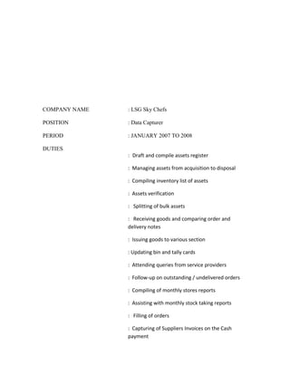JOSEPH CV 2 | DOC