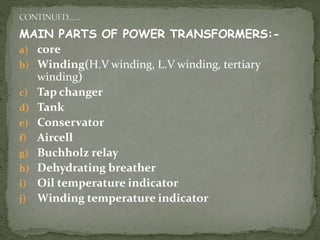  C.T. is an instrument transformer used for protection &
metering of high values of currents. C.T. is used for
reducing a...