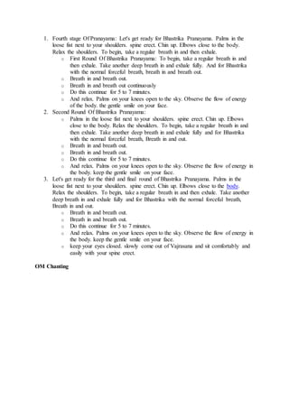 132 Sudarshan Kriya Benefits Docx