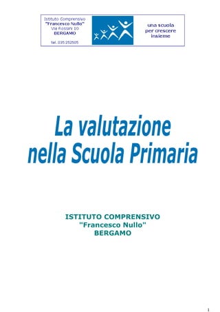 ISTITUTO COMPRENSIVO
"Francesco Nullo"
BERGAMO
1
 