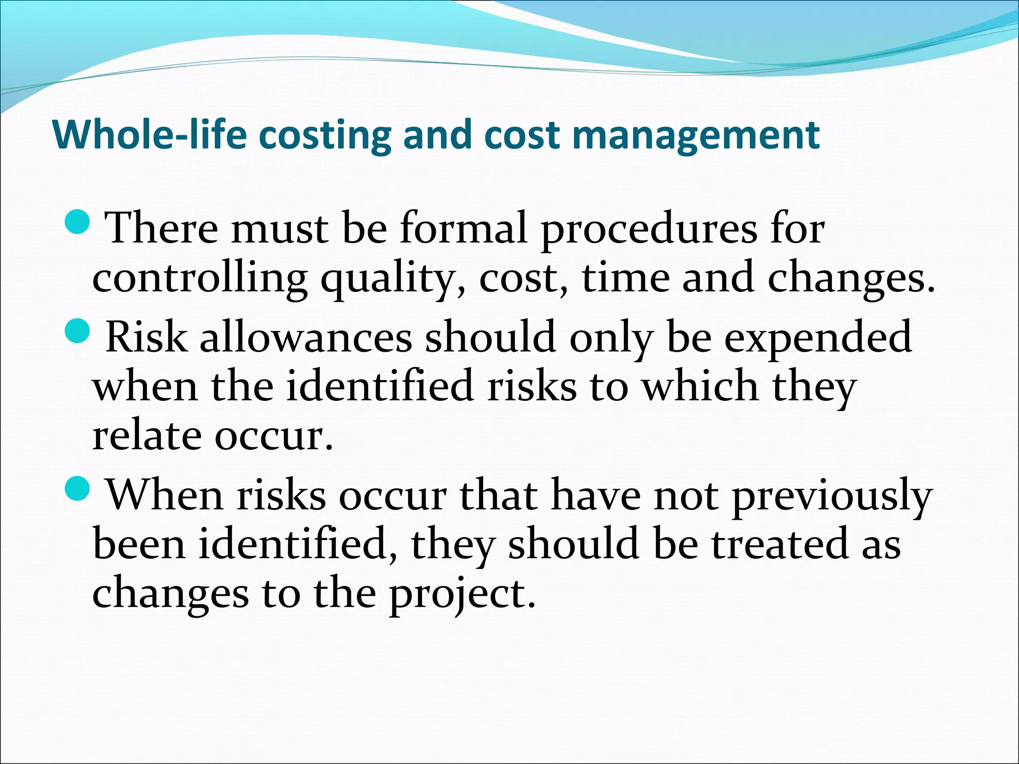 133 whole life costing | PPT