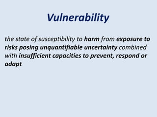 Unquantifiable Risk IONS Seminar 2014 - Session 1 - Risk Managing Maritime Security in the ...