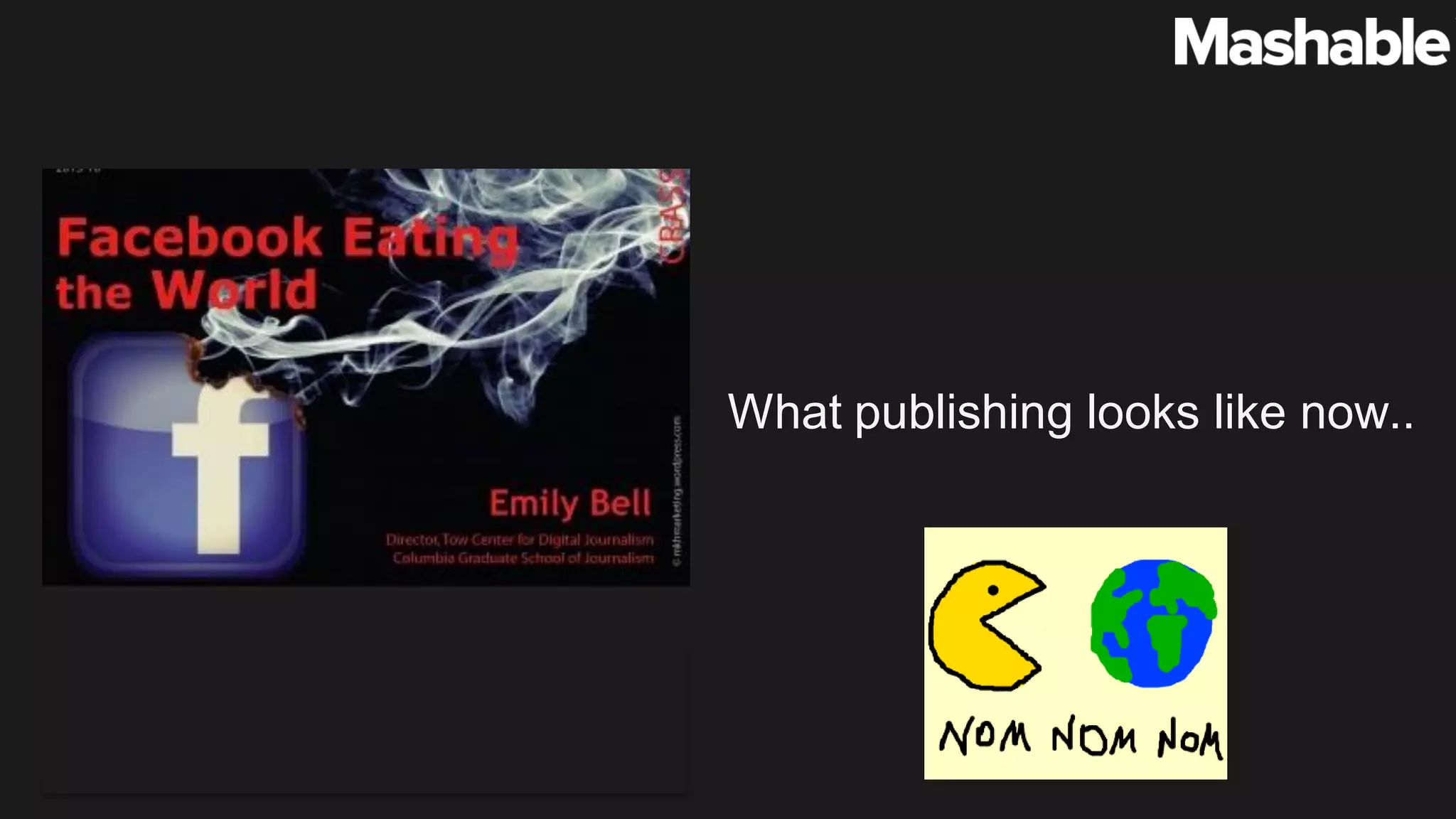 What publishing looks like now..
 