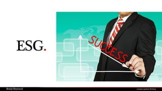 ESG.
 