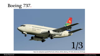 https://en.wikipedia.org/wiki/File:South_African_Airlink_Boeing_737-200_Advanced_Smith.jpg
Boeing 737.
1/3
 