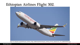 Ethiopian Airlines Flight 302.
https://en.wikipedia.org/wiki/Ethiopian_Airlines_Flight_302#/media/File:Ethiopian_Airlines_ET-AVJ_takeoff_from_TLV_(46461974574).jpg
 