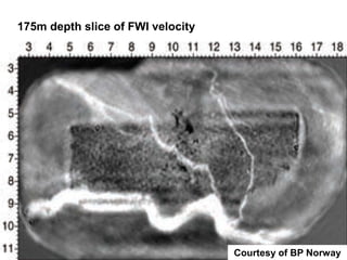 175m depth slice of FWI velocity




                                   Courtesy of BP Norway
 