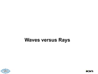 Waves versus Rays
 