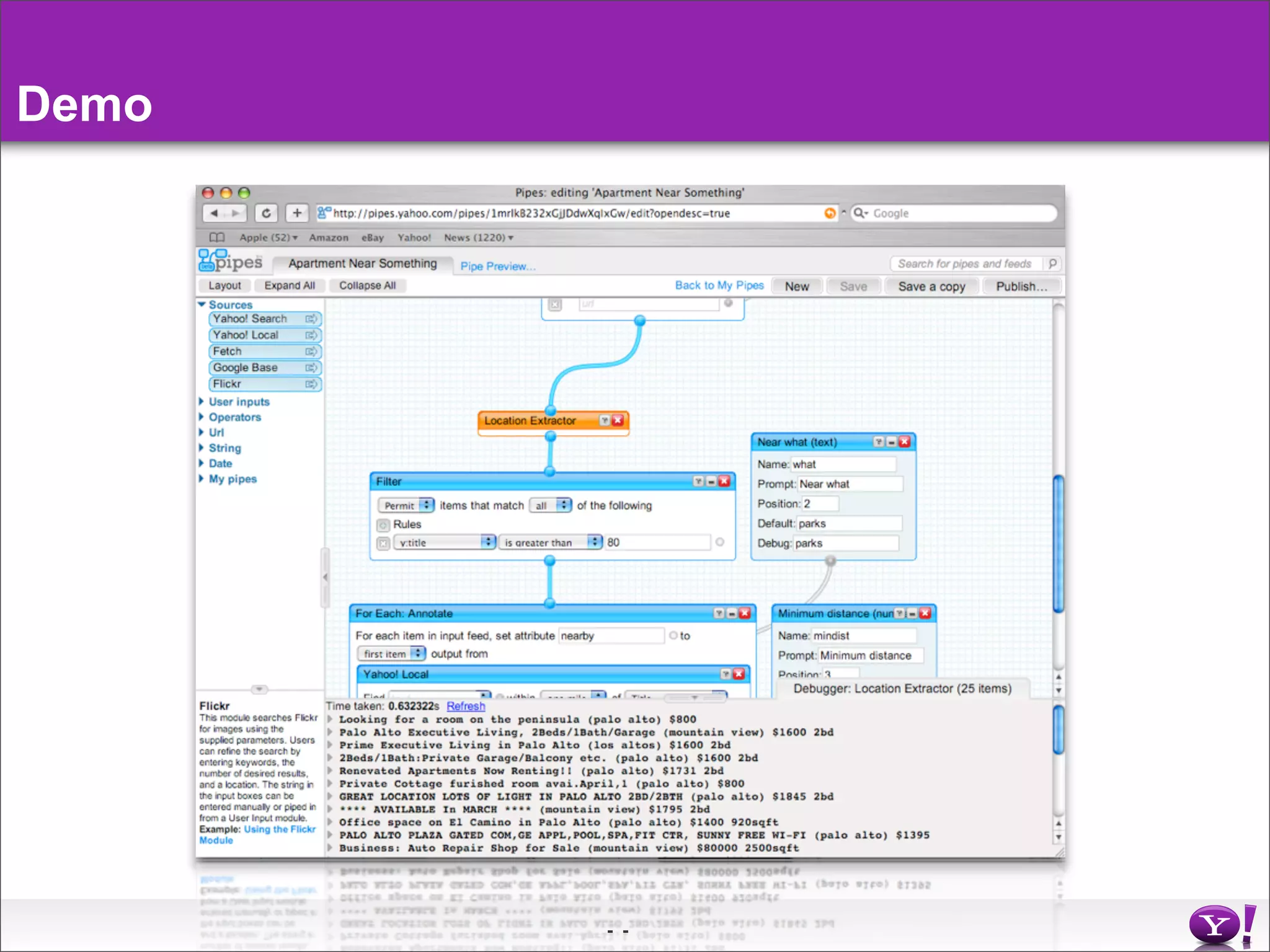 Yahoo Pipes Middleware In The Cloud