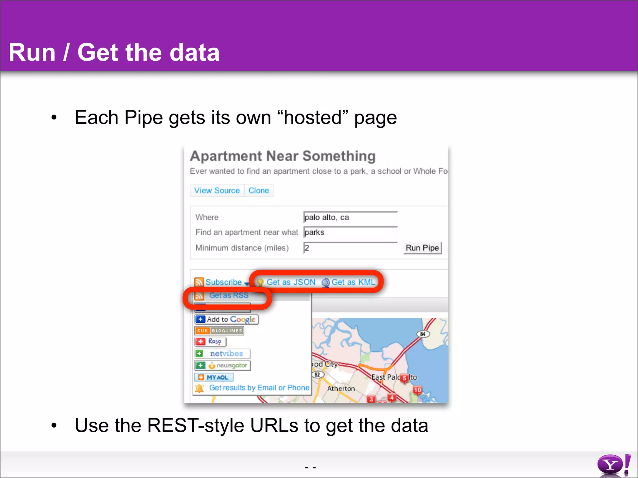 Yahoo Pipes Middleware In The Cloud