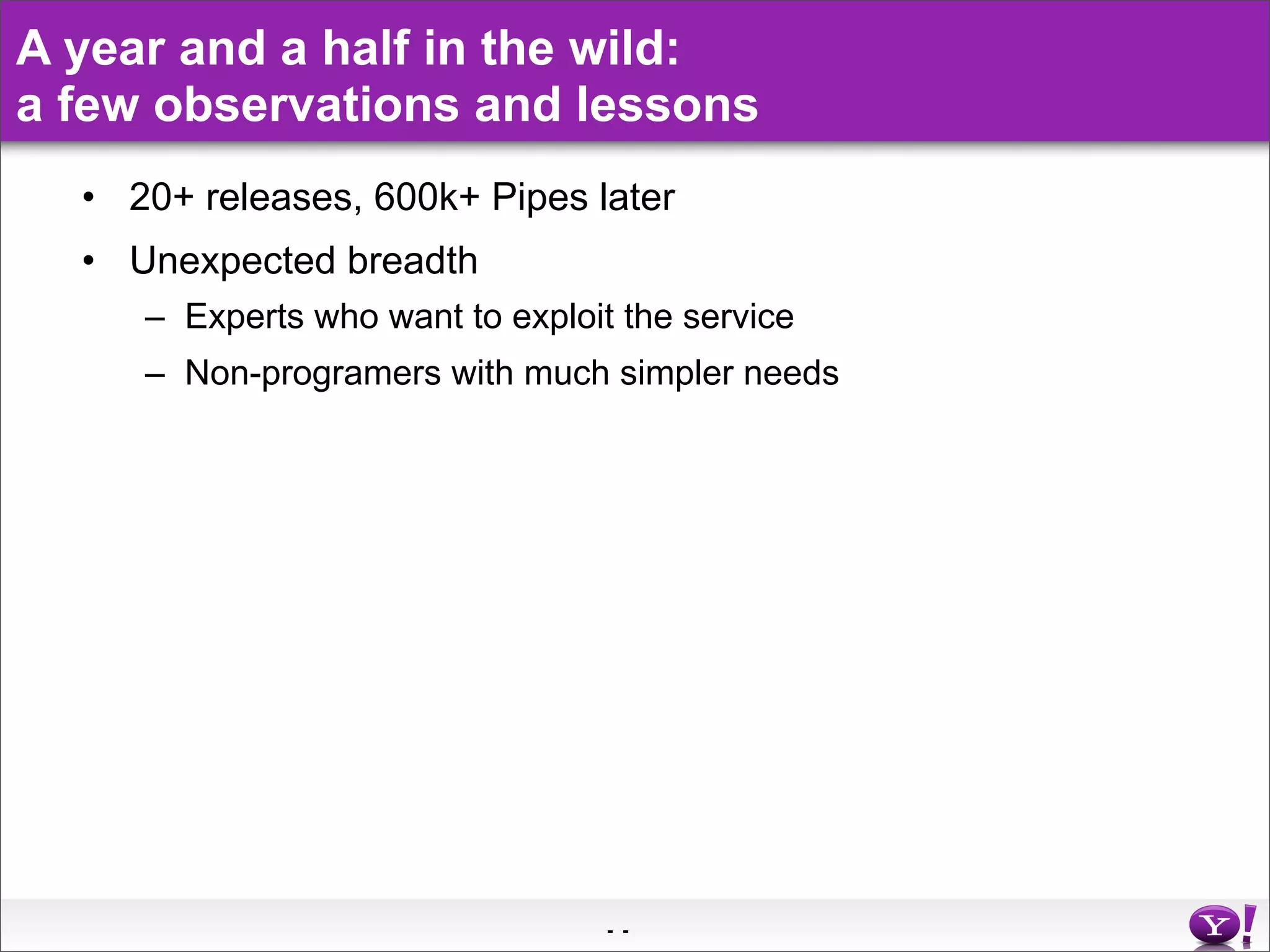 Yahoo Pipes Middleware In The Cloud