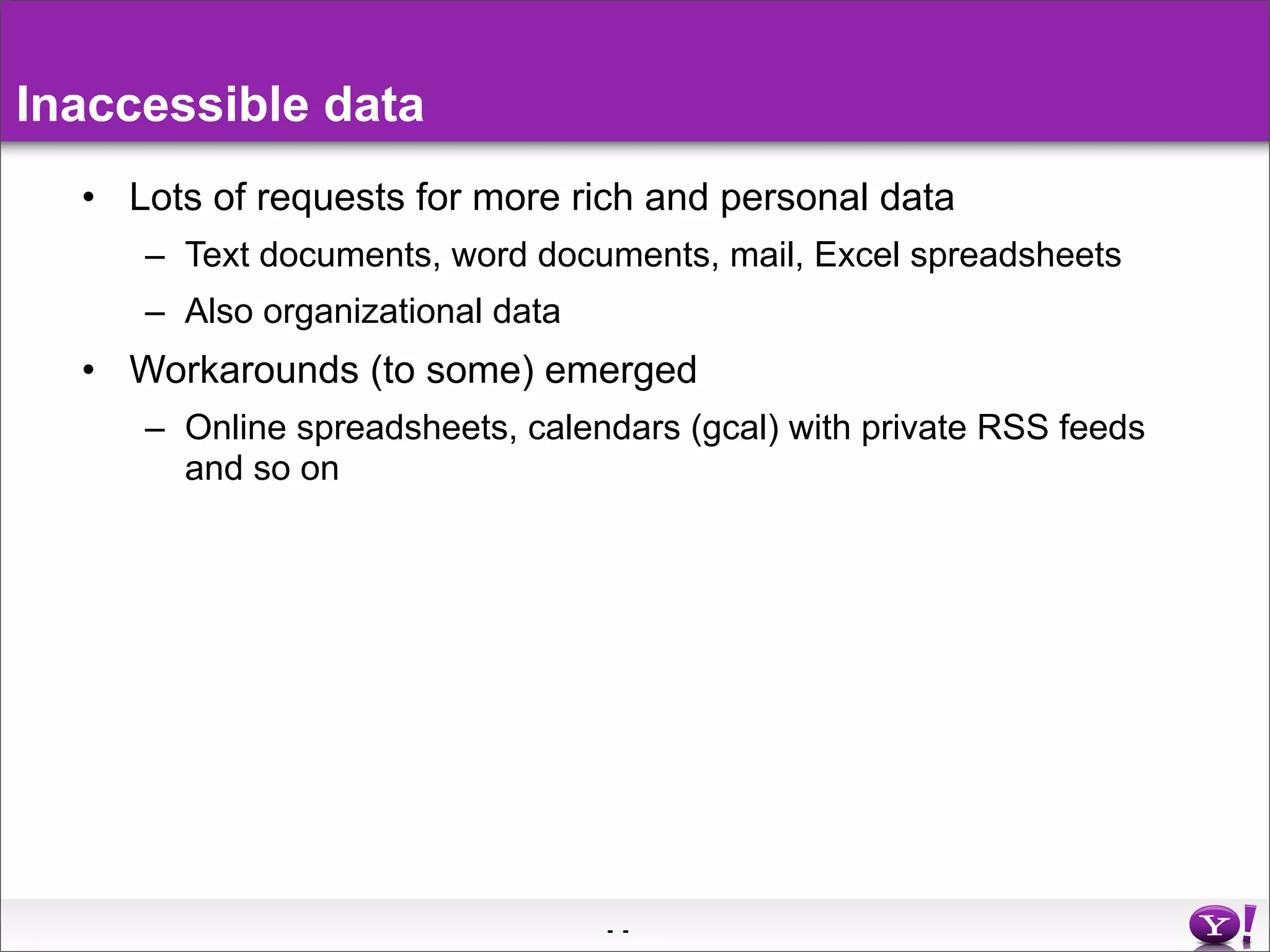Yahoo Pipes Middleware In The Cloud