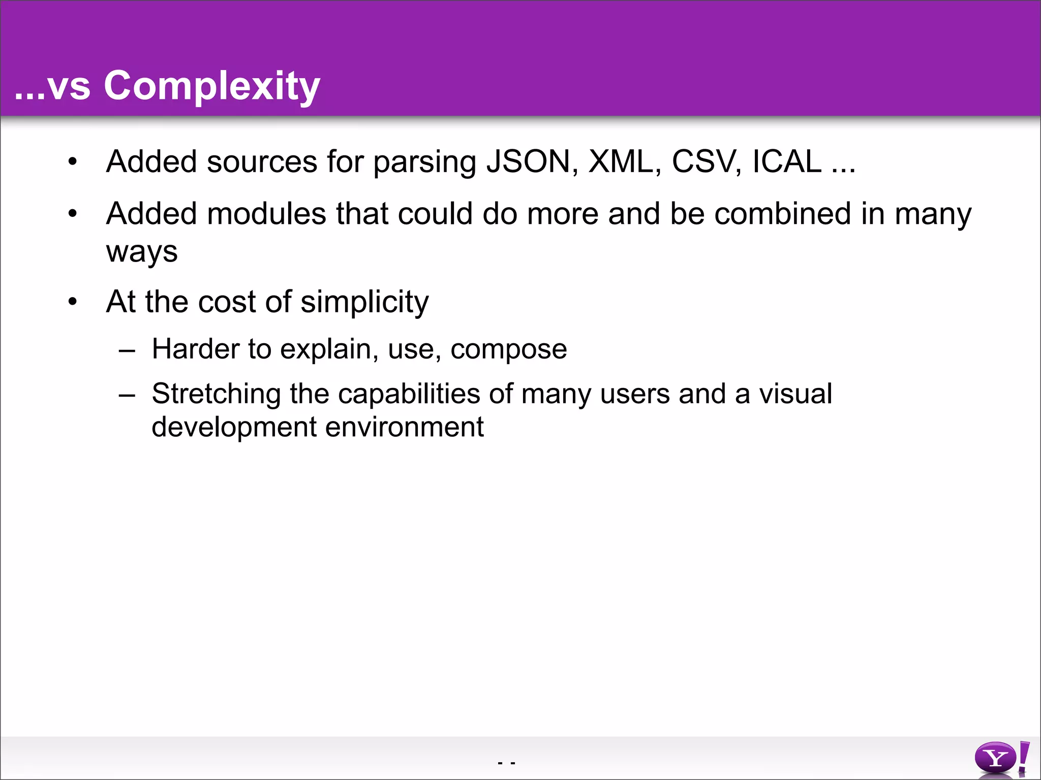 Yahoo Pipes Middleware In The Cloud