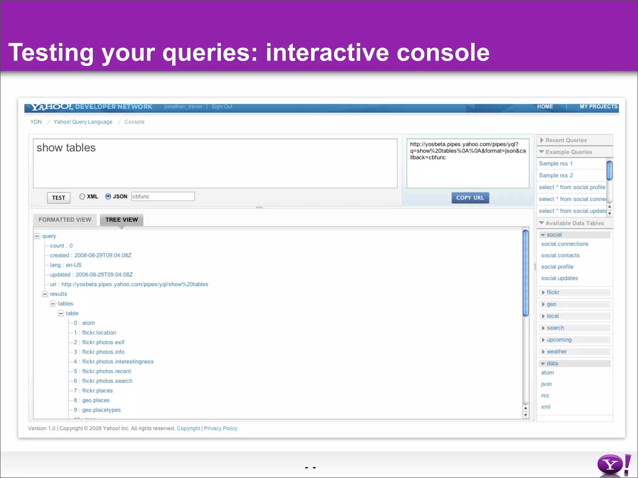 Yahoo Pipes Middleware In The Cloud