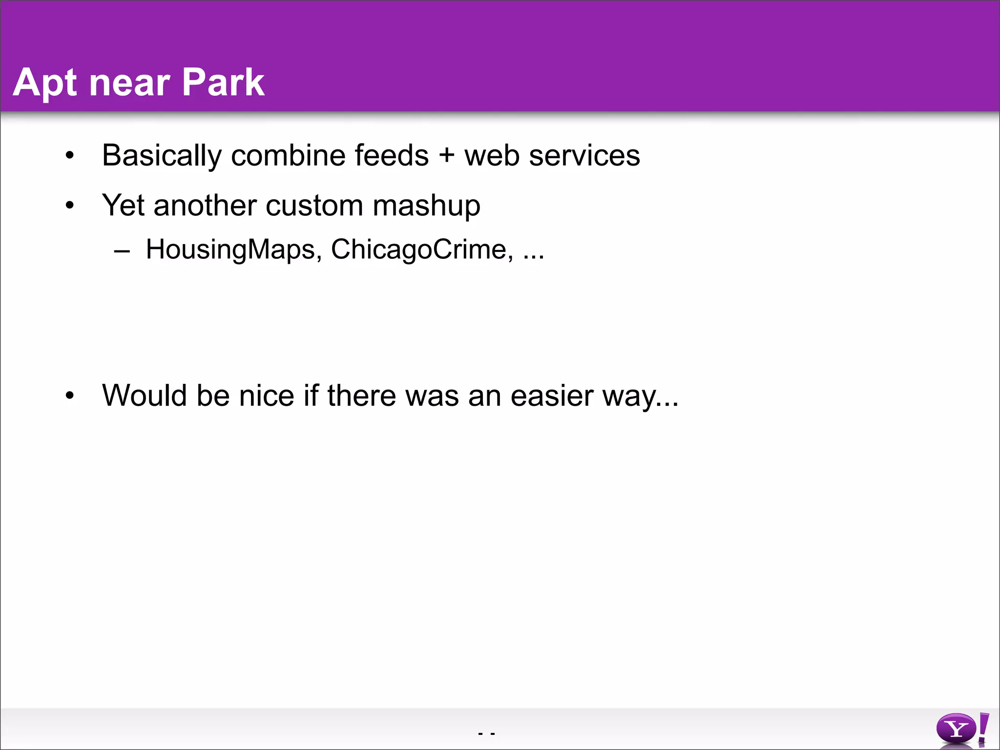 Yahoo Pipes Middleware In The Cloud