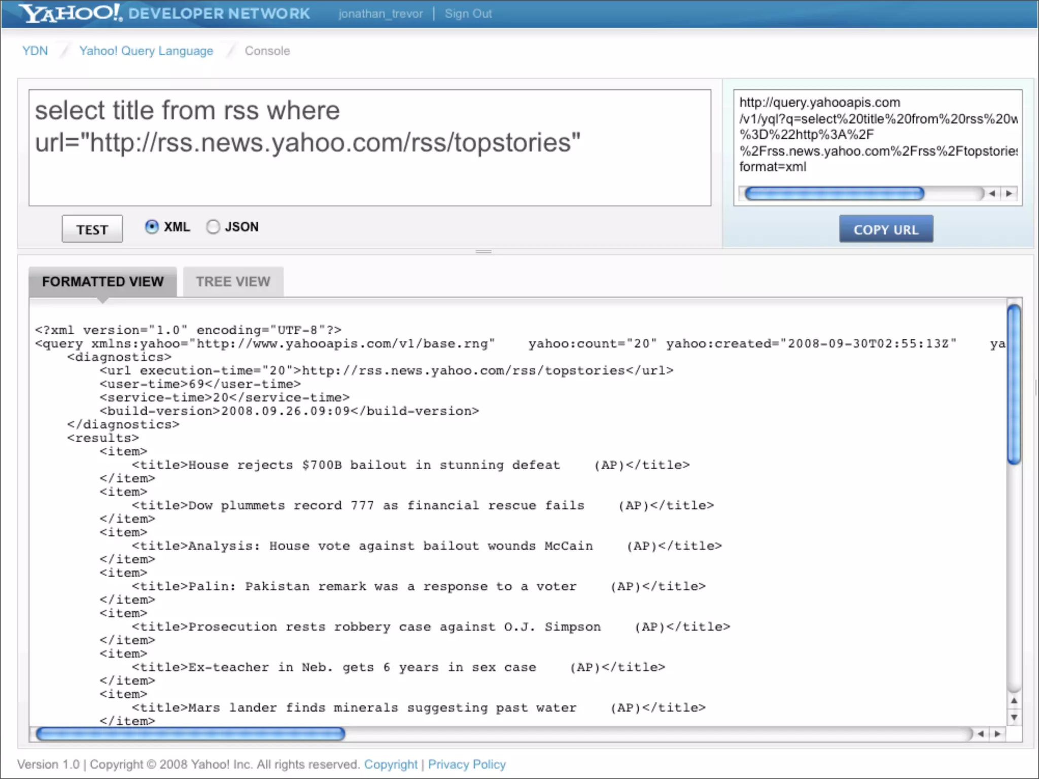 Yahoo Pipes Middleware In The Cloud