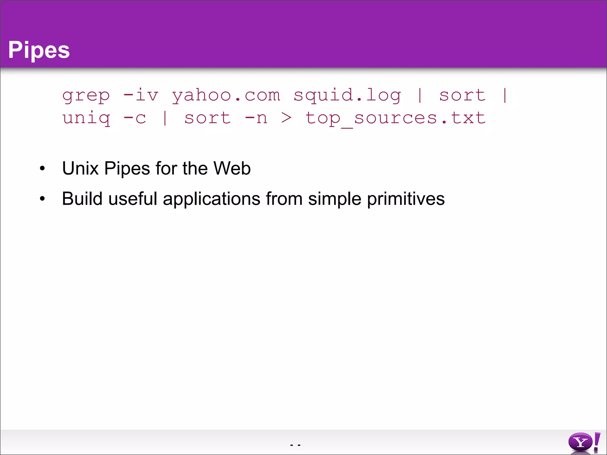 Yahoo Pipes Middleware In The Cloud