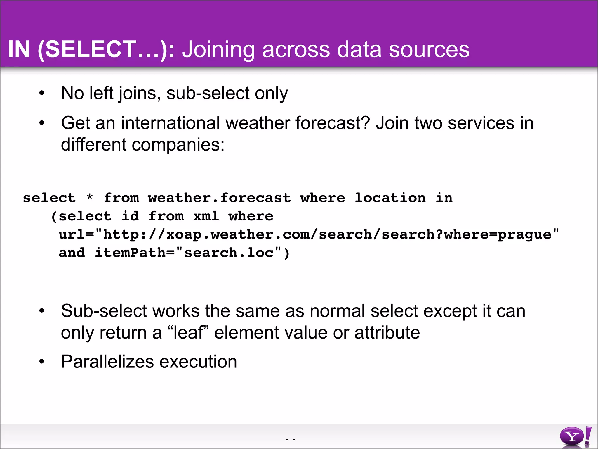 Yahoo Pipes Middleware In The Cloud