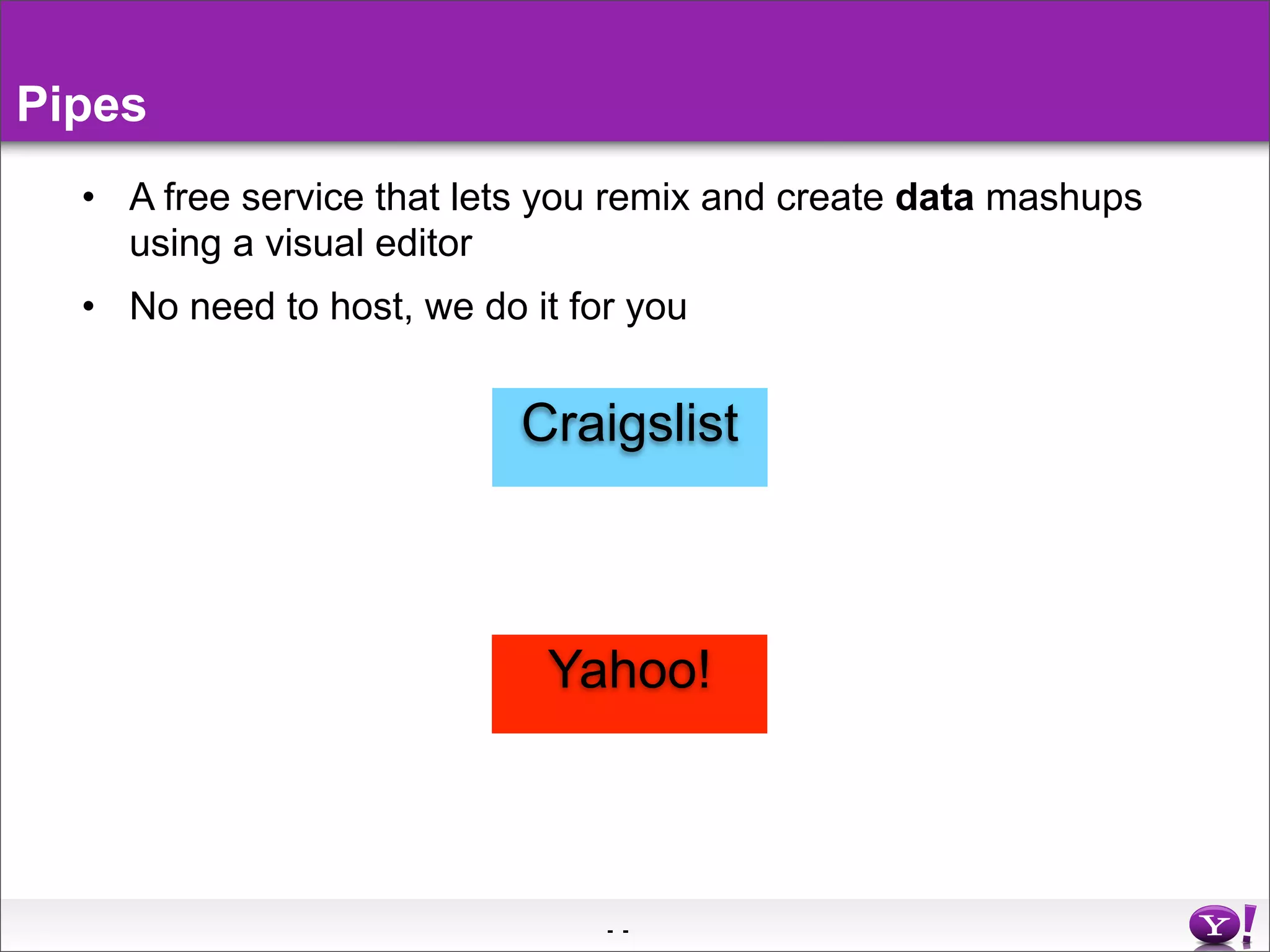 Yahoo Pipes Middleware In The Cloud