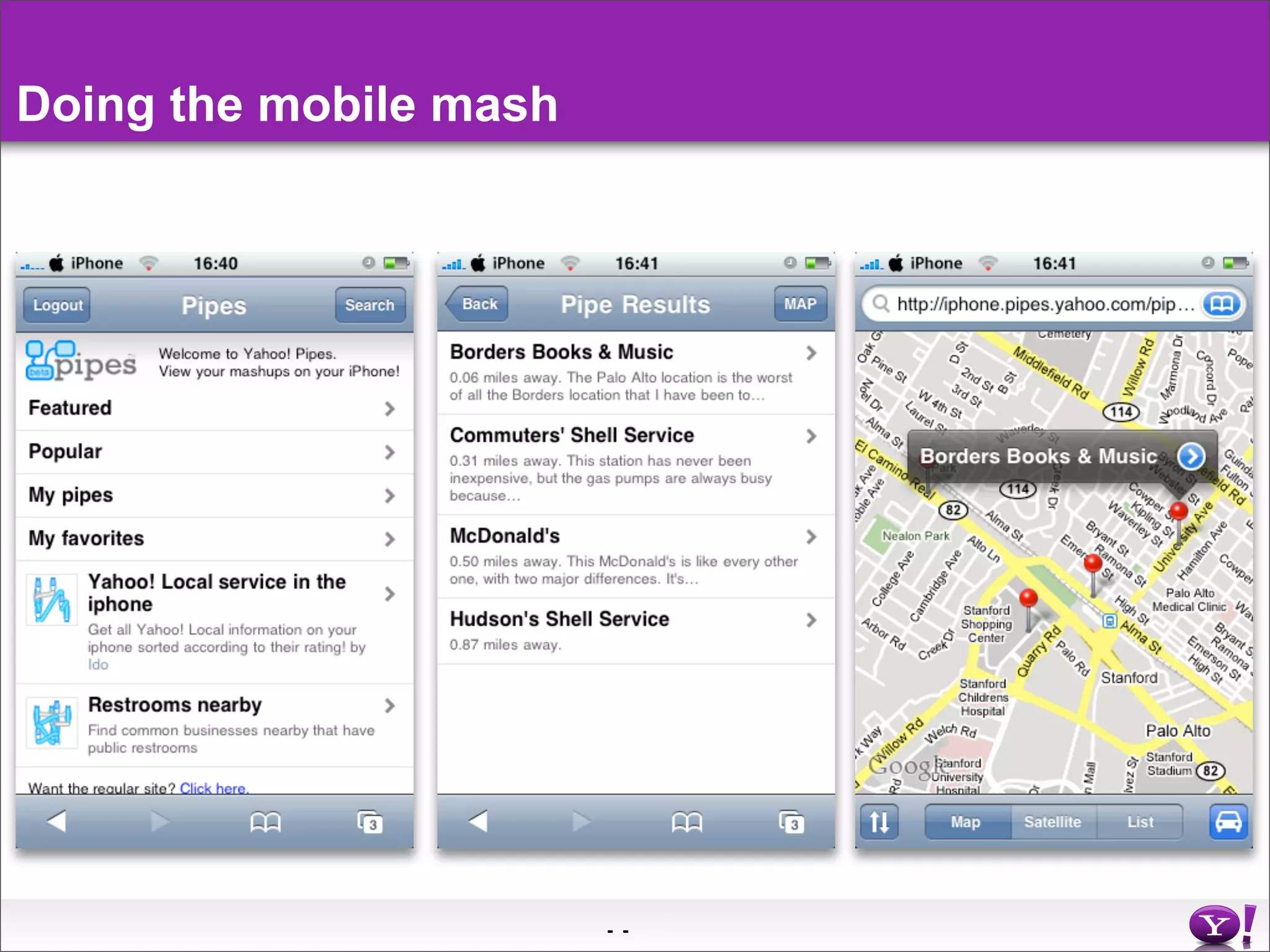 Yahoo Pipes Middleware In The Cloud
