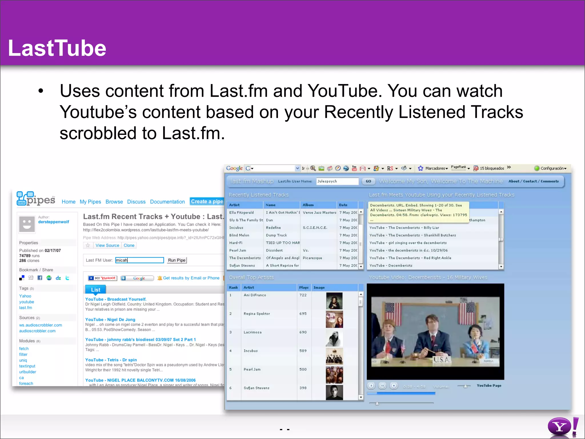 Yahoo Pipes Middleware In The Cloud
