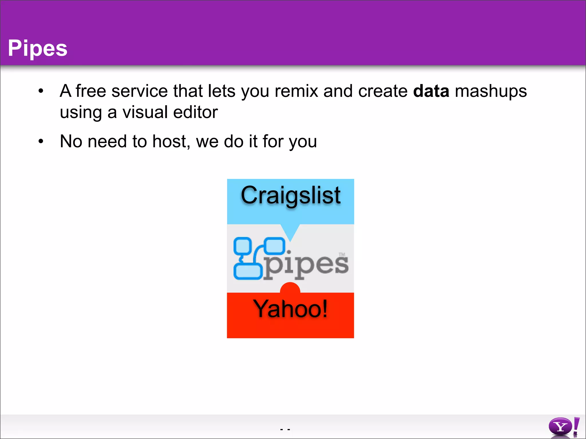 Yahoo Pipes Middleware In The Cloud