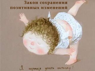 Закон сохранения
позитивных изменений
 