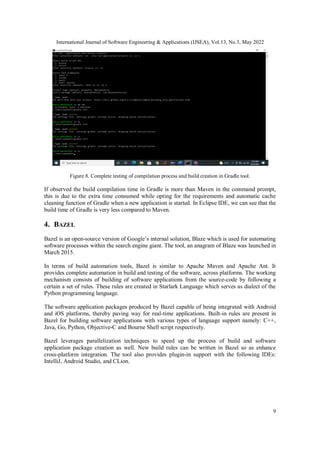 SOFTWARE BUILD AUTOMATION TOOLS A COMPARATIVE STUDY BETWEEN MAVEN ...