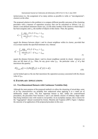 Connectivity-Based Clustering for Mixed Discrete and Continuous Data | PDF