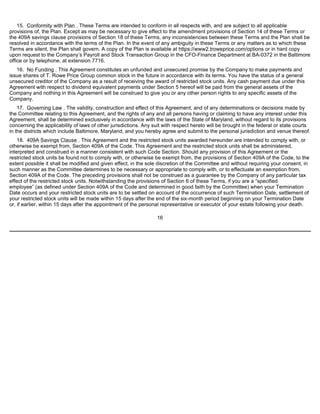 Price T Rowe Group Inc 