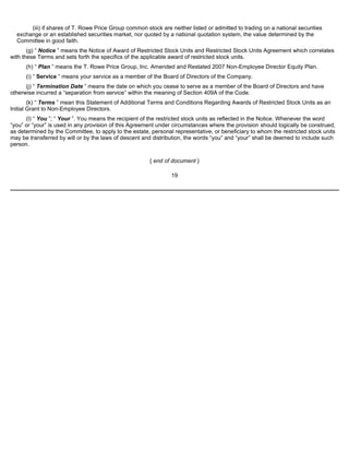 Price T Rowe Group Inc 