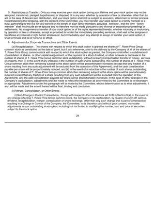 Price T Rowe Group Inc 