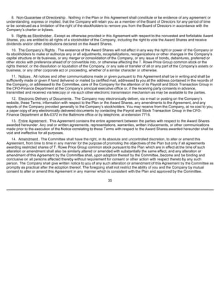 Price T Rowe Group Inc 