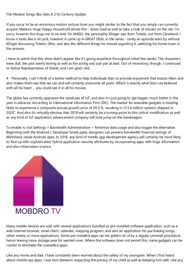 mobdro alternative android