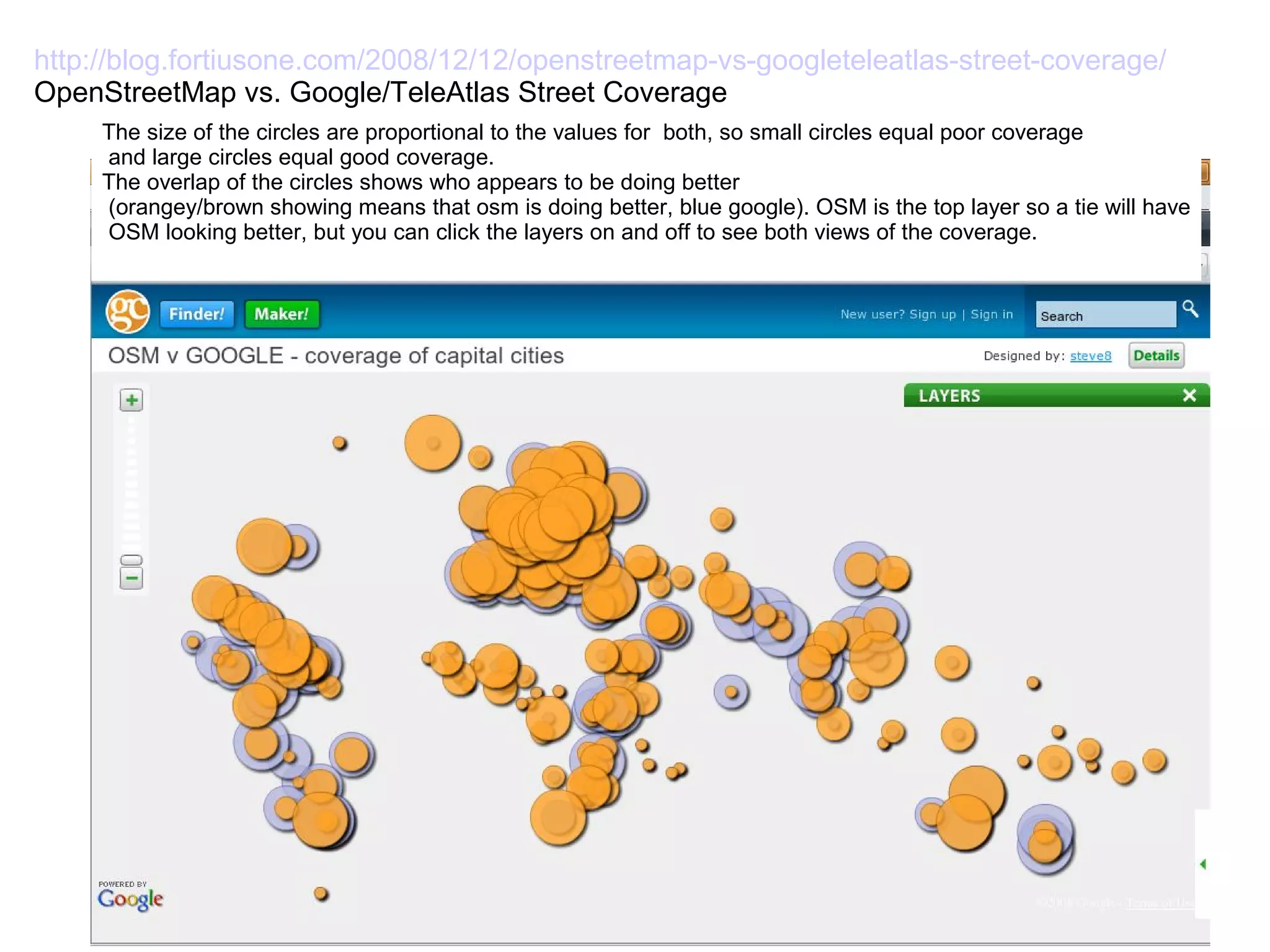 Volunteered Geographic Information and OpenStreetMap