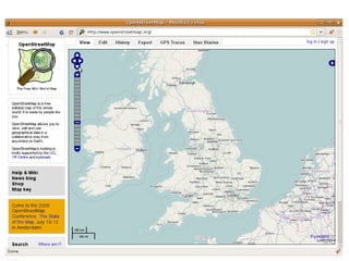 Volunteered Geographic Information and OpenStreetMap