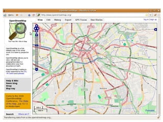 Volunteered Geographic Information and OpenStreetMap