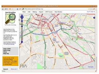 Volunteered Geographic Information and OpenStreetMap