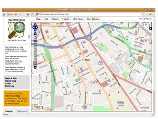 Volunteered Geographic Information and OpenStreetMap