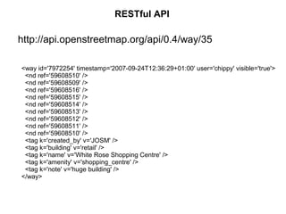 Volunteered Geographic Information and OpenStreetMap
