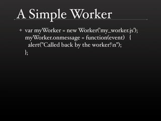 Performance Improvements In Browsers