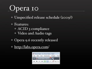 Performance Improvements In Browsers