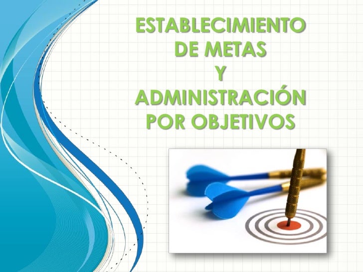 Establecimiento de metas y Administracion por objetivos