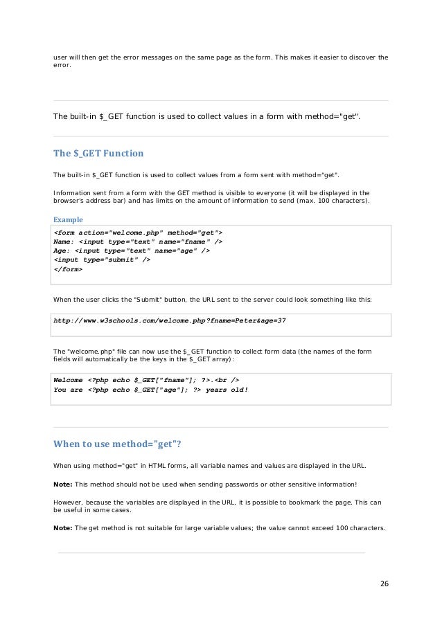 picture Php Array Functions W3Schools slideshare