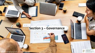 Section 3 – Governance
Information Management and Technology Strategy | 2021-2024
 