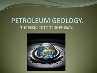 THE ESSENCE TO TRUE ENERGY.

 