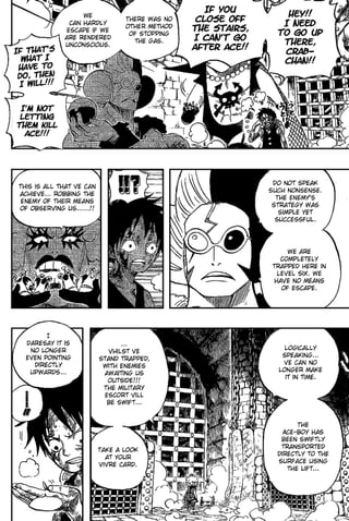 One Piece 540 Level 6 Eternal Hell