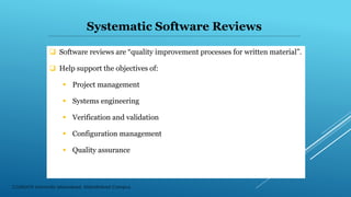 Review Software Engineering software quality engineering lecture 13 reviews | PDF