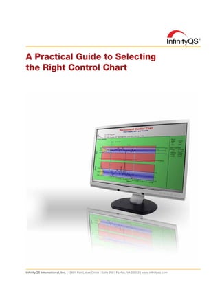 InfinityQS International, Inc. | 12601 Fair Lakes Circle | Suite 250 | Fairfax, VA 22033 | www.infinityqs.com
A Practical Guide to Selecting
the Right Control Chart
 