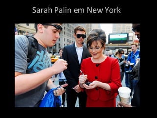 Sarah Palin em New York 